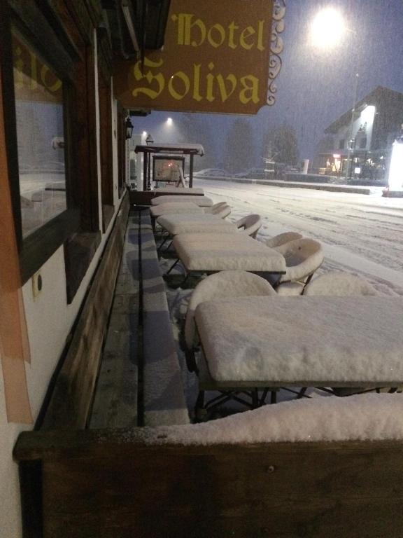 Obiekt Hotel Soliva zimą