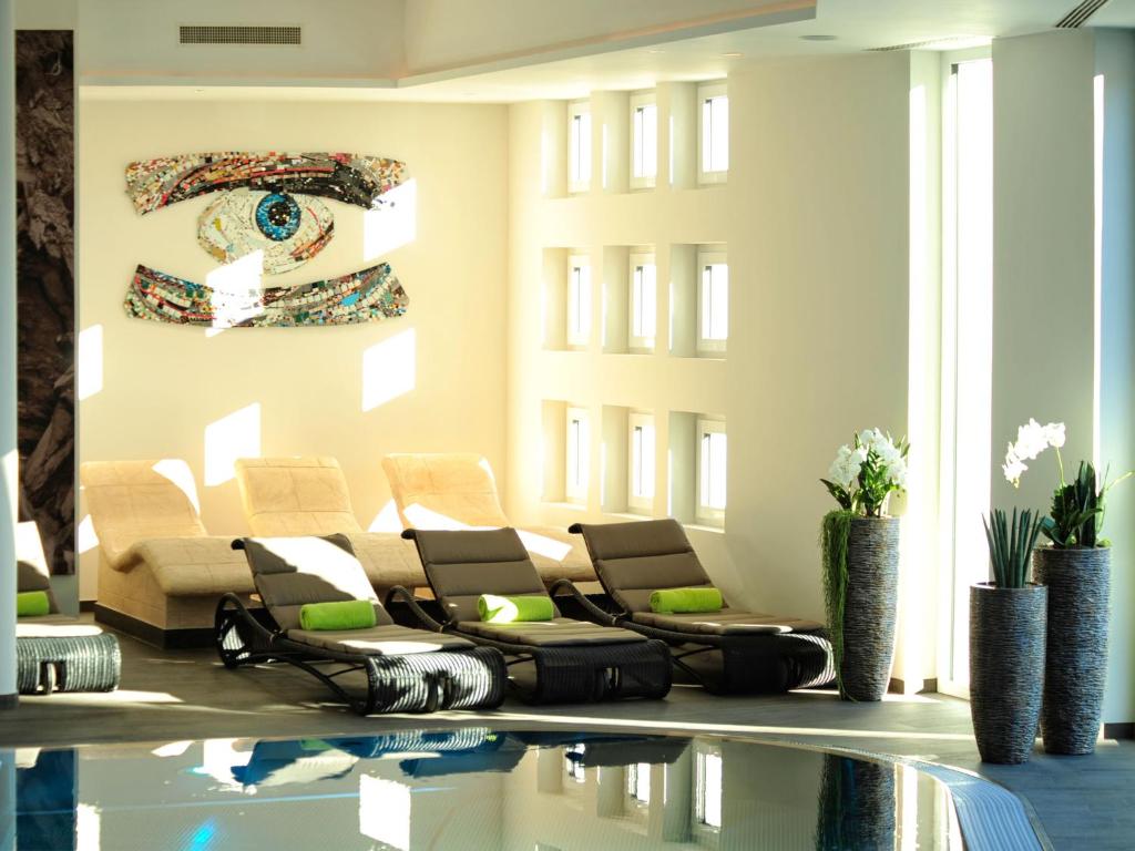 Posezení v ubytování Hotel Röck Garni