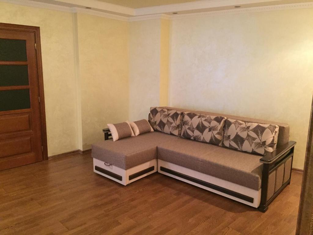 אזור ישיבה ב-Apartment on Kostyushka 20