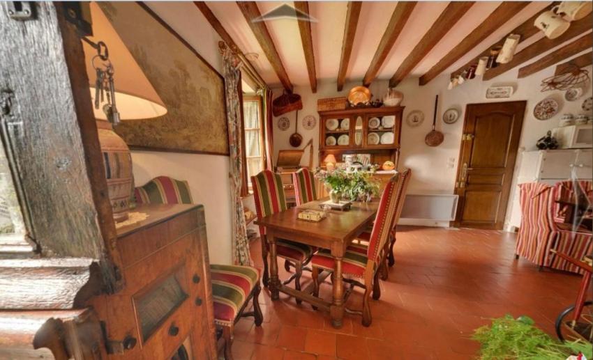 Posezení v ubytování Gîte de La Galaisière