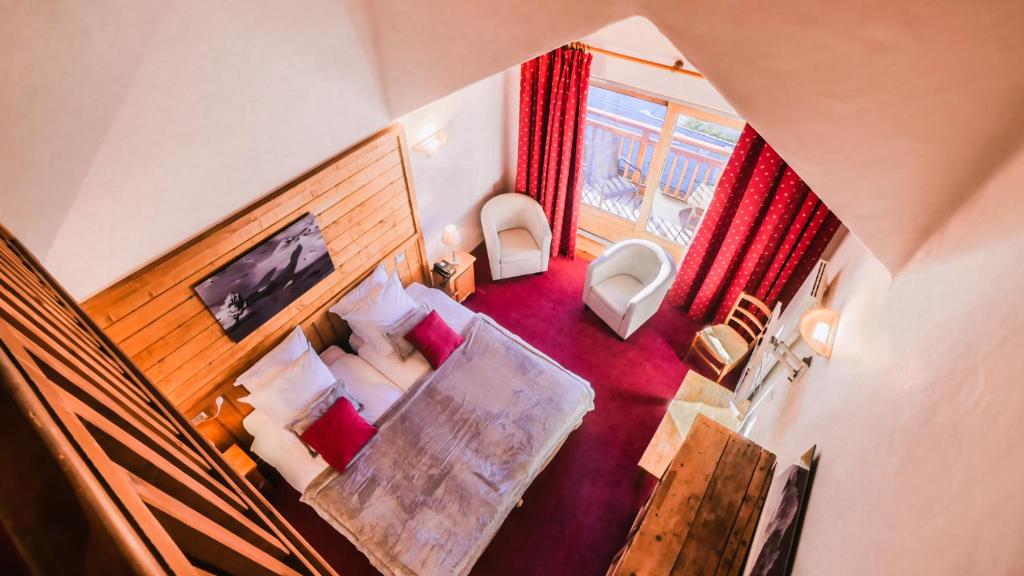 Postel nebo postele na pokoji v ubytování Hotel & Spa Merilys