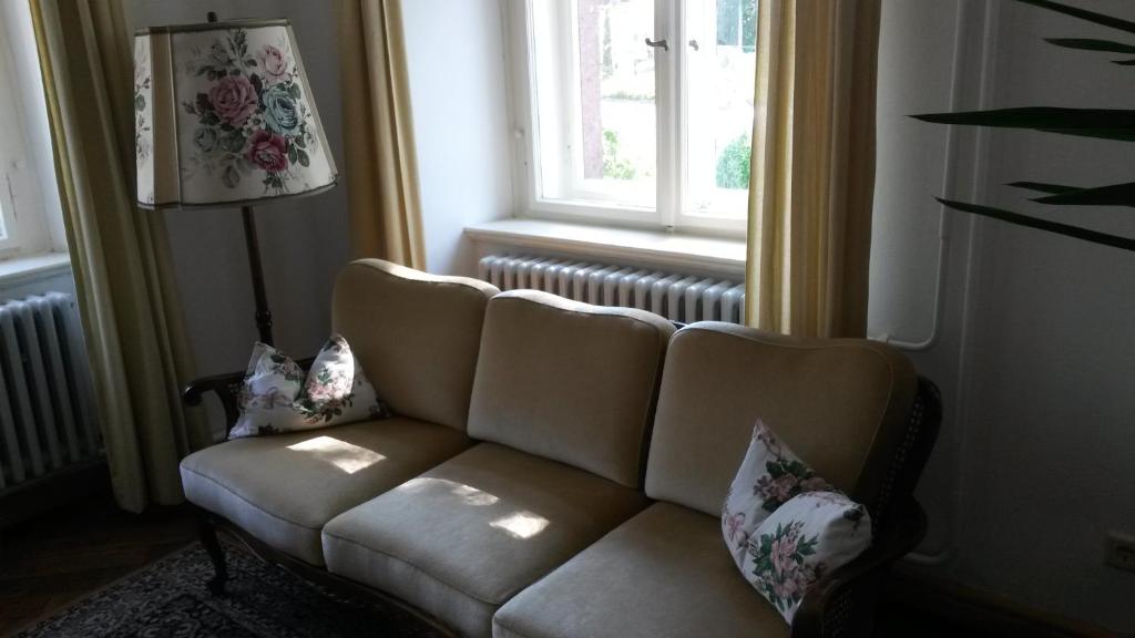 Posezení v ubytování Herrenhaus Schmölen GbR