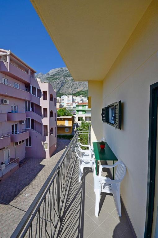 Balkón alebo terasa v ubytovaní Apartments Joško