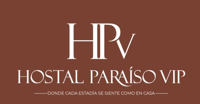 a sign that reads hrm hospital parakeet at Hostal Paraíso Vip in Portoviejo