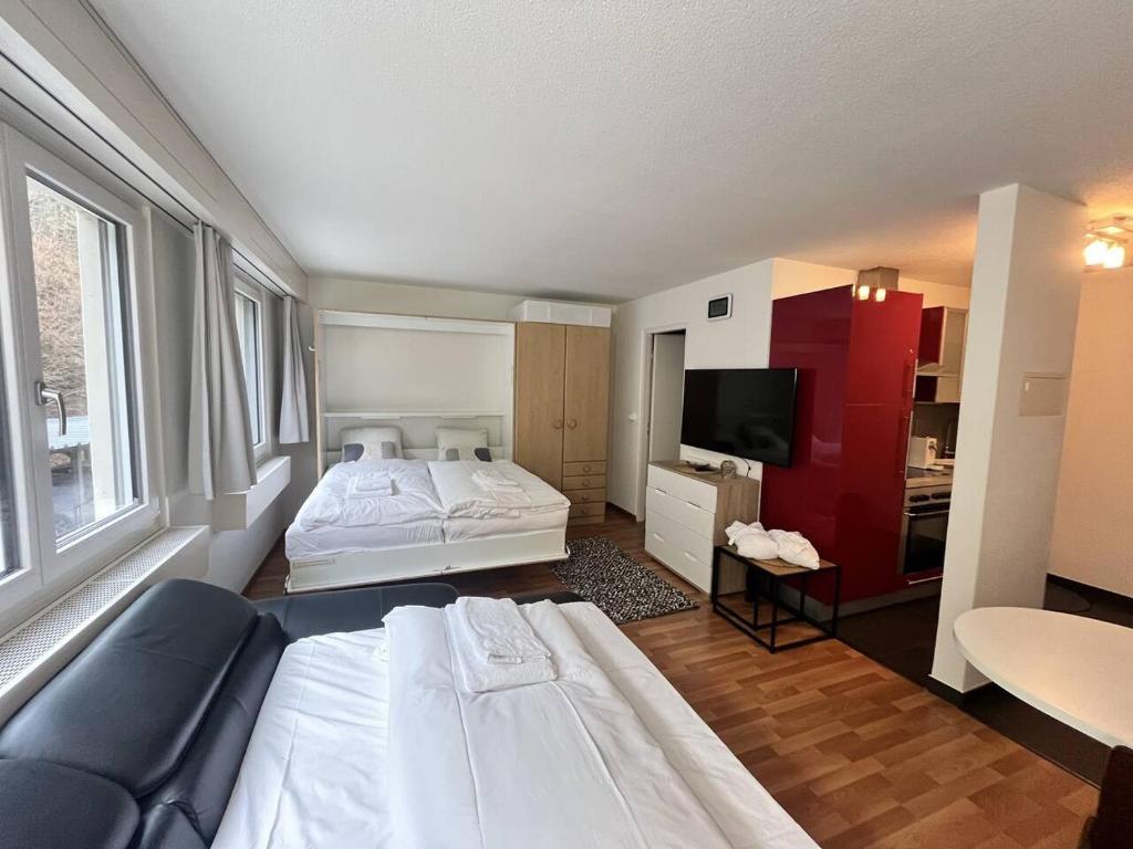 Apartment in LAAX with Swimming Pool Wellness Fitness