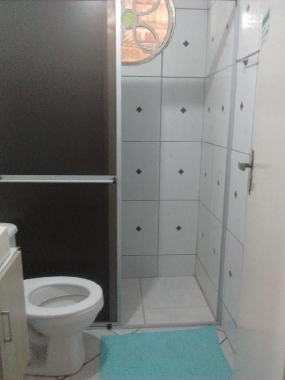 Koupelna v ubytování Hotel Dal Gobo