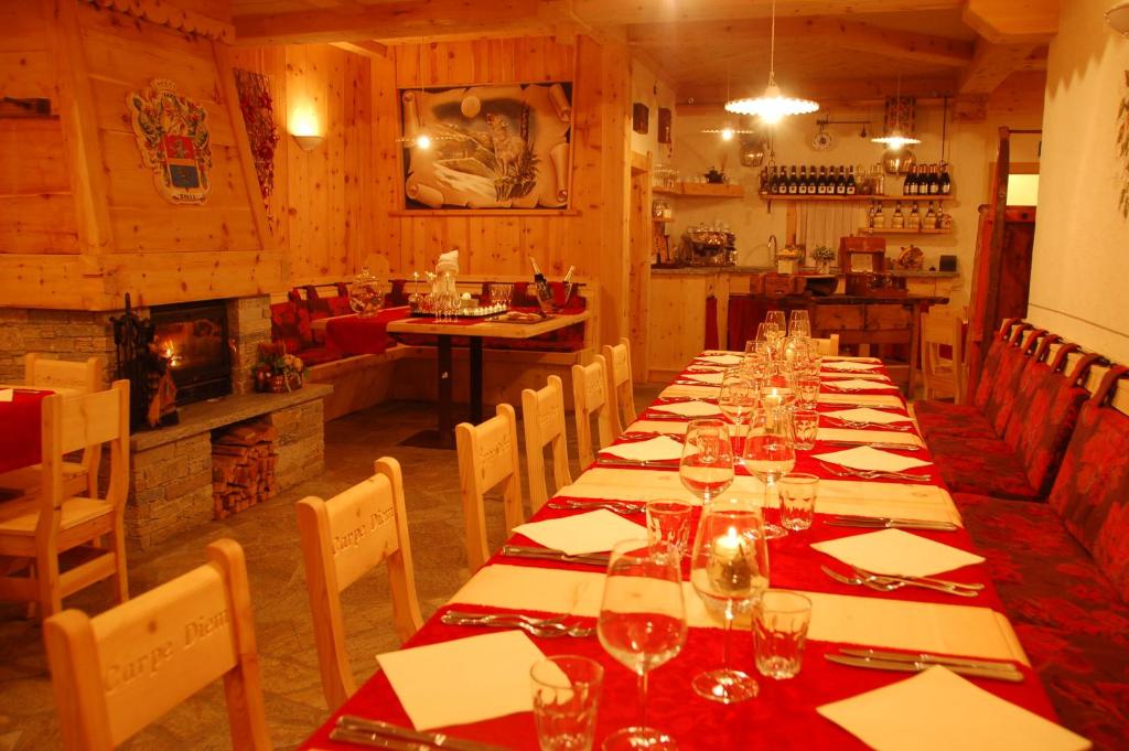 Restaurace v ubytování Hotel Carpe Diem