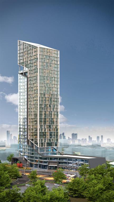 a rendering of a tall skyscraper at Radisson Blu Residences, Istanbul Kartal in Istanbul