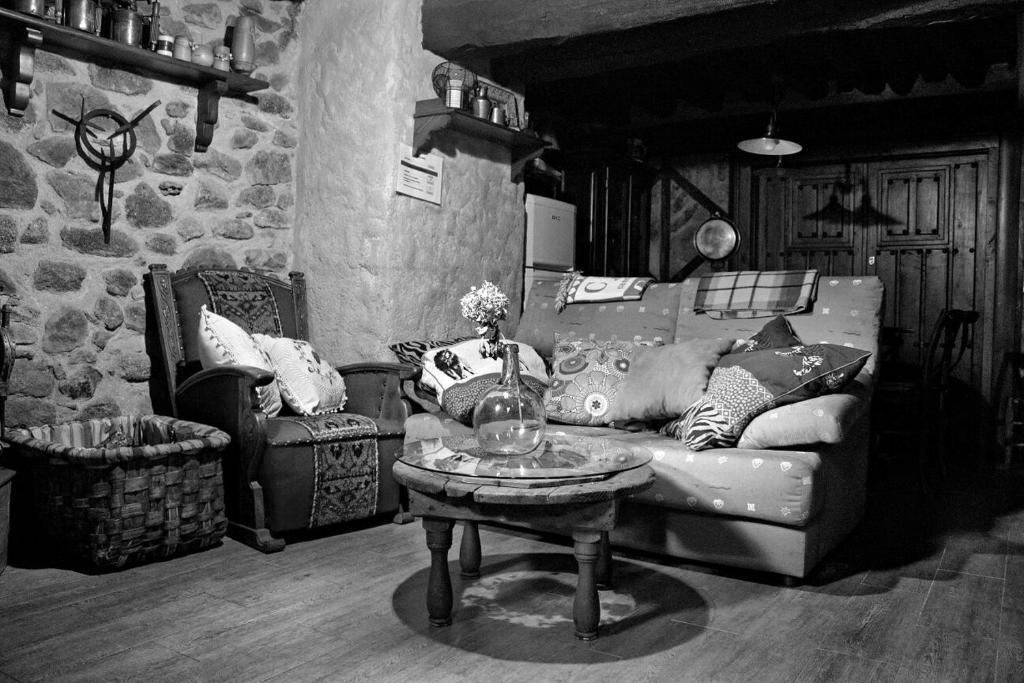 Zona de estar de Casa Angel