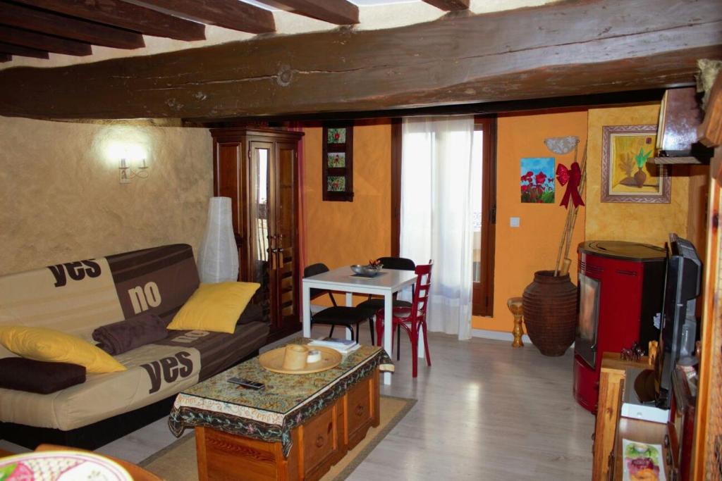 Zona de estar de Casa Angel