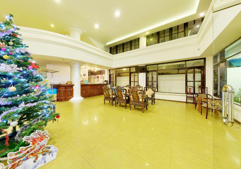 Vstupní hala nebo recepce v ubytování Hai Yen Hotel