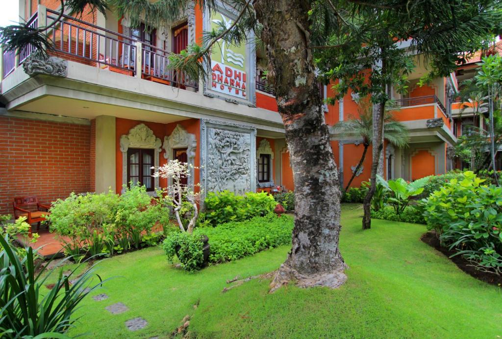 Zahrada ubytování Adi Dharma Hotel Kuta