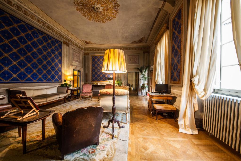 Posezení v ubytování Palazzo Rocchi - Residenza D'Epoca