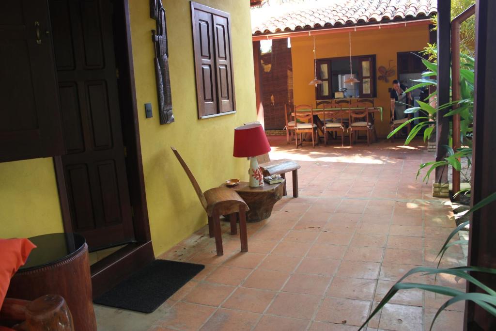 Istumisnurk majutusasutuses Sitio Oasis