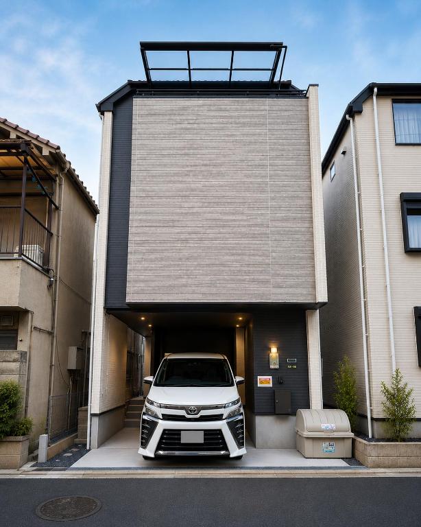 New 4BR Entire House Near Osaka Castle Free Large Parking Kyobashi