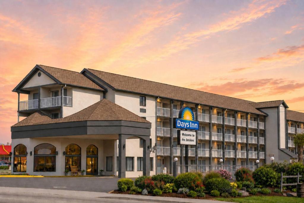 a rendering of aldrin inn and suites at Days Inn by Wyndham Apple Valley Pigeon Forge/Sevierville in Pigeon Forge
