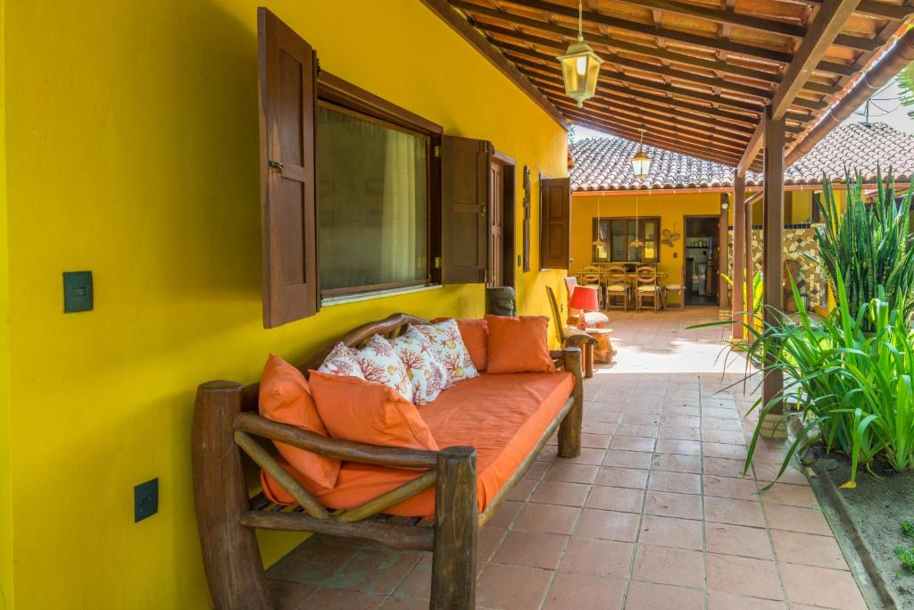 Istumisnurk majutusasutuses Sitio Oasis