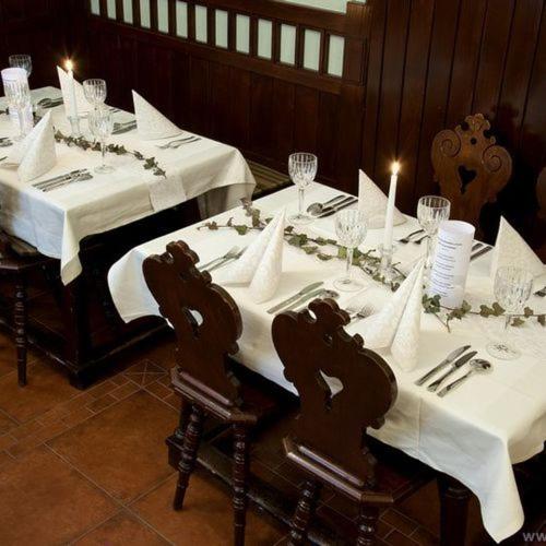 Restaurace v ubytování Hotel Villa Huber