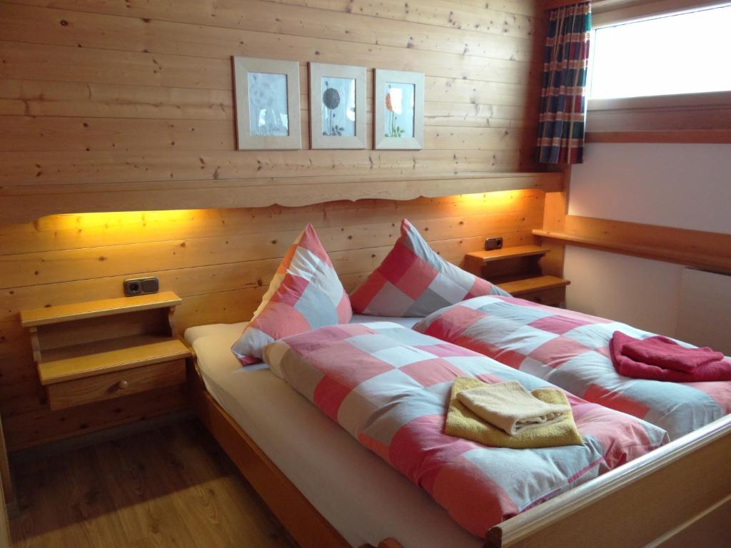 Postel nebo postele na pokoji v ubytování Haus Mittergries