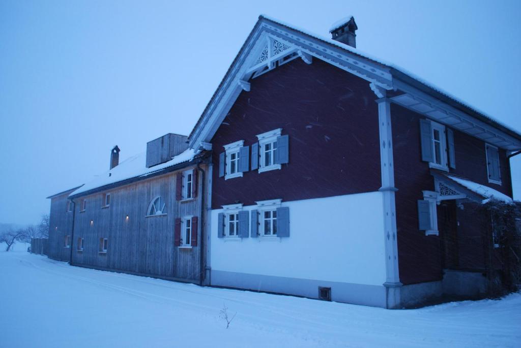 Ferienwohnung Rheintal v zimě