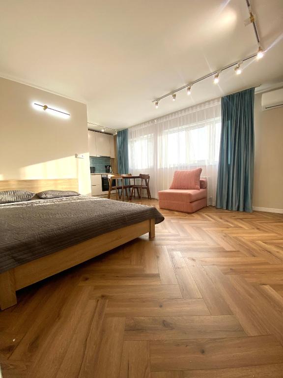 1-bedroom apartment Maulenov 111 در آلماتی