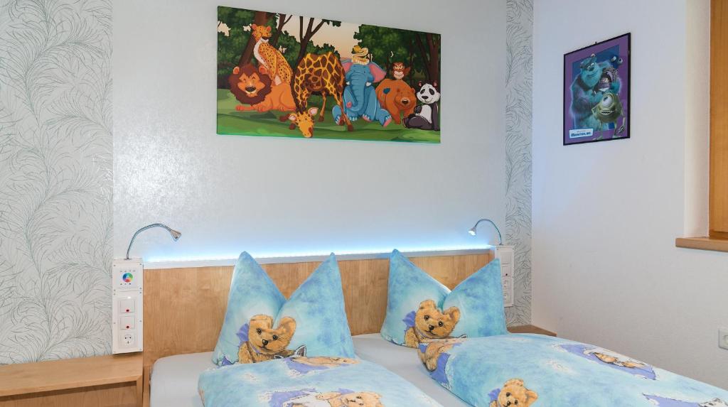 Posteľ alebo postele v izbe v ubytovaní Appartements Madlener