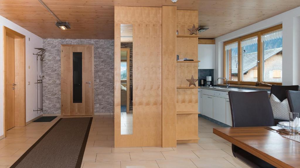 Kuchyňa alebo kuchynka v ubytovaní Appartements Madlener