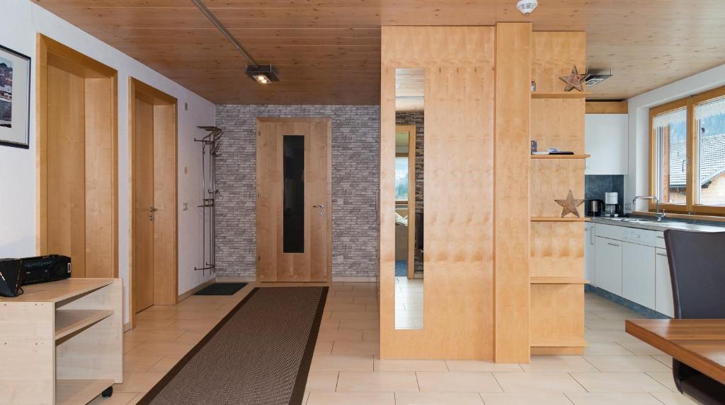 Kuchyňa alebo kuchynka v ubytovaní Appartements Madlener