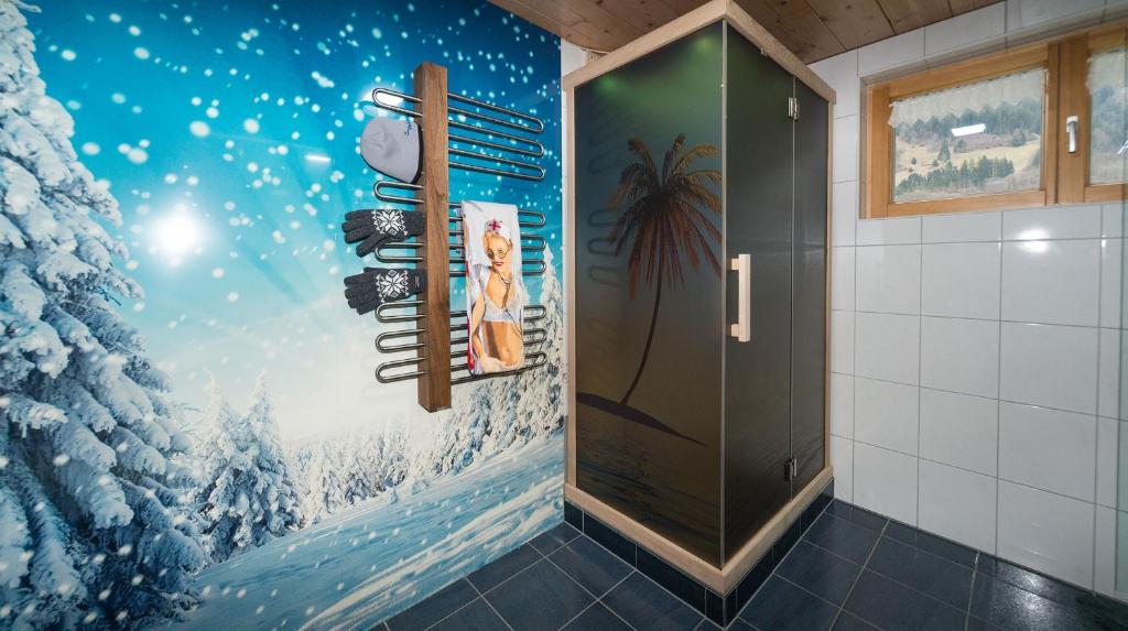 Kúpeľňa v ubytovaní Appartements Madlener