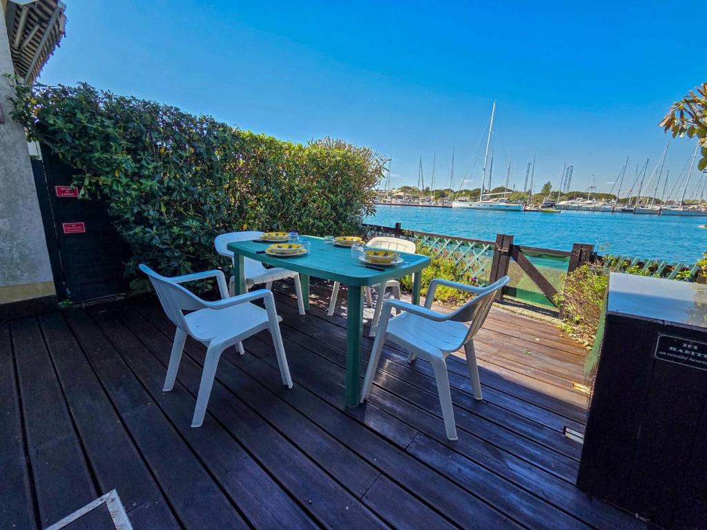 Appartement cosy, vue port - 5 pers. - FR-1-880-50