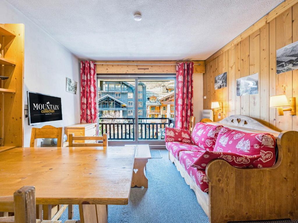 Studio confortable au centre de Val-d'Isère avec balcon