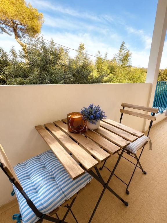 Charmant Studio Plage de la Salis, Belle Terrasse