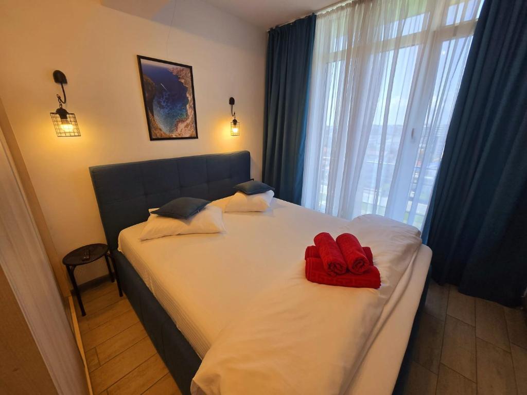 SunSet Black Sea Apartment - Beach Pool & Spa Resort Mamaia Nord langa plaja