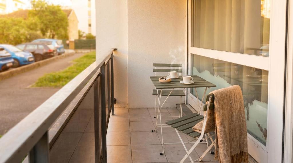 Studio Escale avec Balcon - Proche EuroAirport et frontière – photo 6