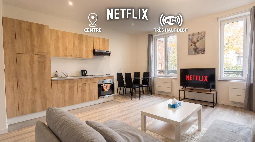 Grand Appartement 2 Chambres Centre Mulhouse – photo 1