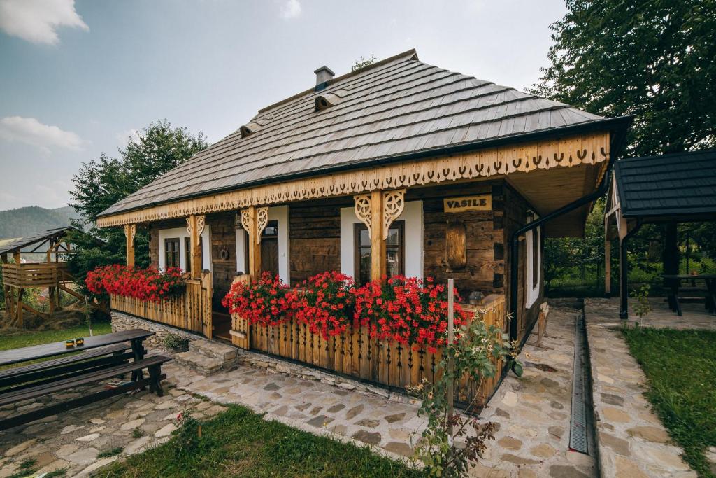 Zahrada ubytování Pension La Roata