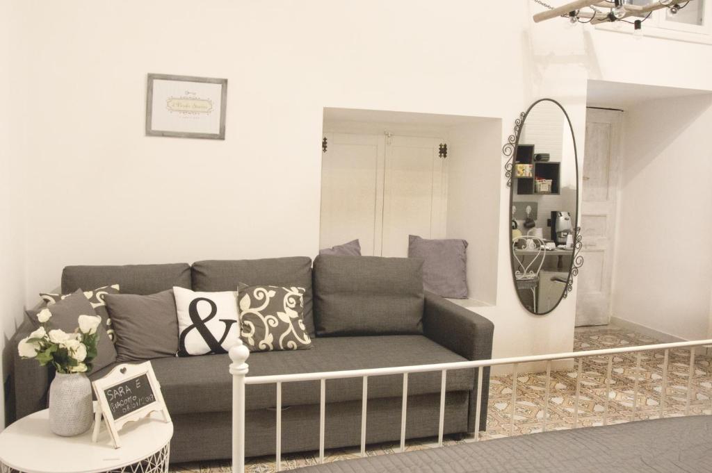 Część wypoczynkowa w obiekcie Elegant B&B - Il Vicolo storico