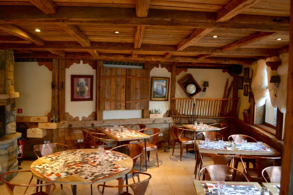 Restaurace v ubytování Le Solan d'Aniathazze