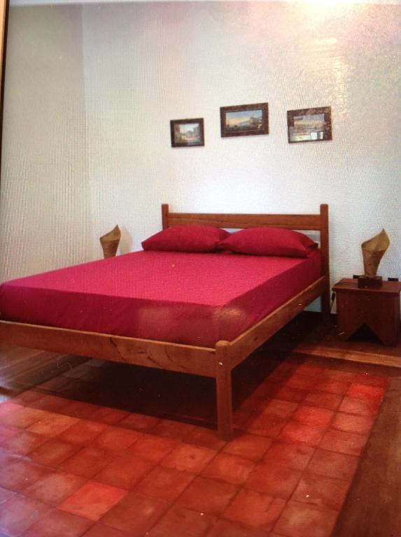 Voodi või voodid majutusasutuse Sitio Oasis toas