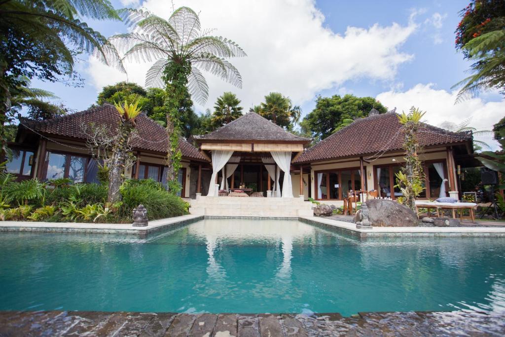 Bazén v ubytování Heaven in Bali nebo v jeho okolí