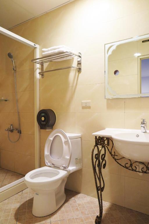 Koupelna v ubytování Kenting Sin Sin Hotel