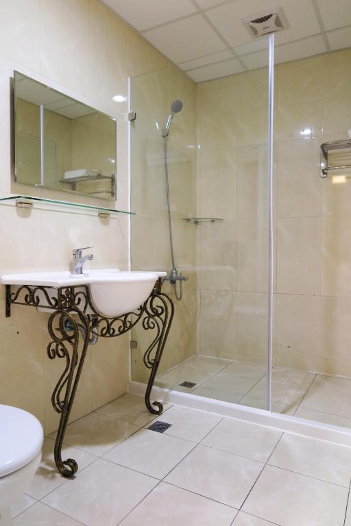 Koupelna v ubytování Kenting Sin Sin Hotel