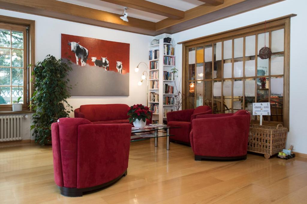 Posezení v ubytování Hotel Berghaus