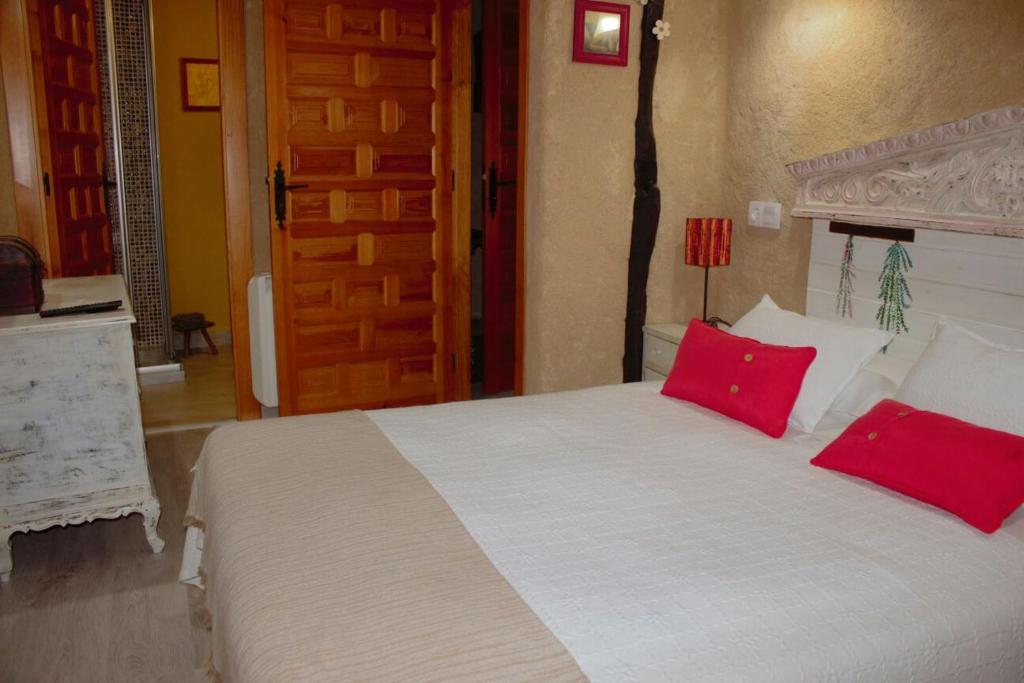 Cama o camas de una habitación en Casa Angel