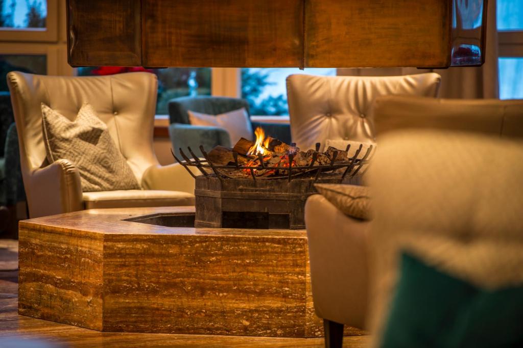 Posezení v ubytování EUROPÄISCHER HOF Aktivhotel & Spa