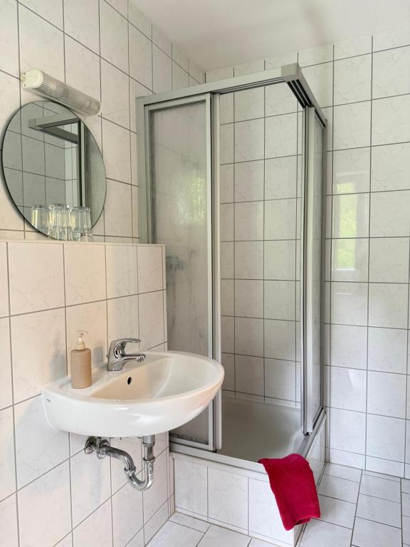 Pension Zum Rheinsberger Leuchtturm - Camera Doppia Con Bagno Privato