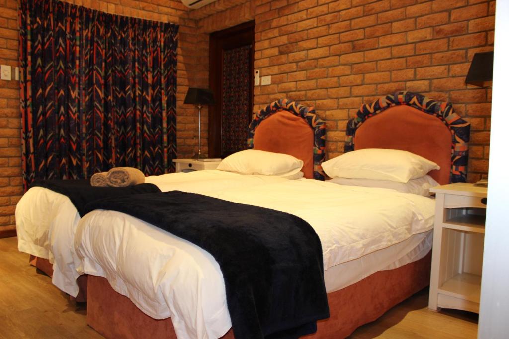 Bokmakierie Country Lodge - Eenpersoonskamer Met Uitzicht Op De Tuin