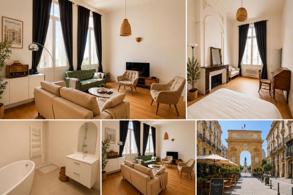 Élégant appartement haussmannien dans l'écusson
