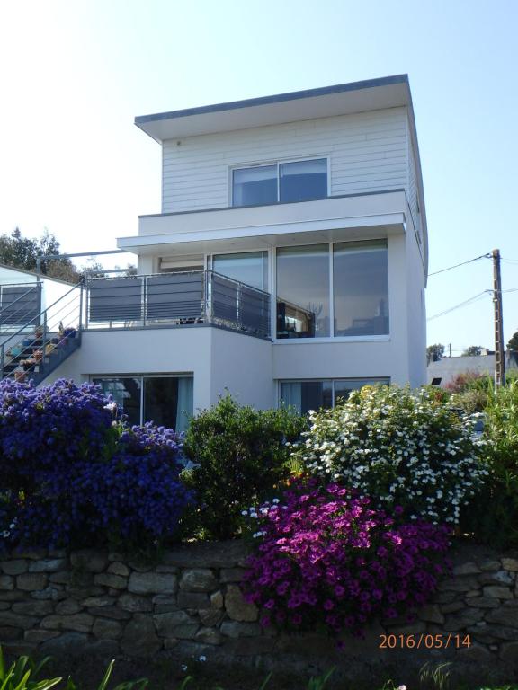 Zahrada ubytování Chambre d'Hôtes de la Grande Greve