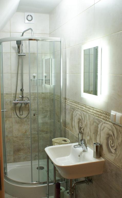 Kúpeľňa v ubytovaní Apartament Słoneczny Koscielisko